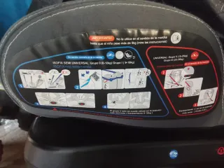 Silla coche Isofix Discover