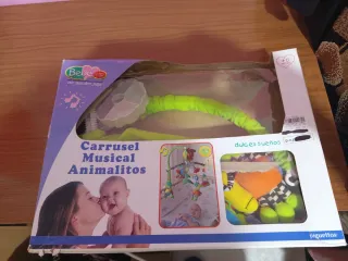Carrusel Musical Animalitos Bebé