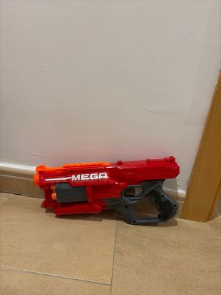 Pistola Nerf Cycloneshock Mega Roja