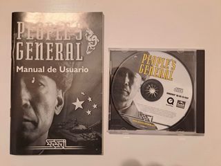 People's General PC Juego Manual y CD