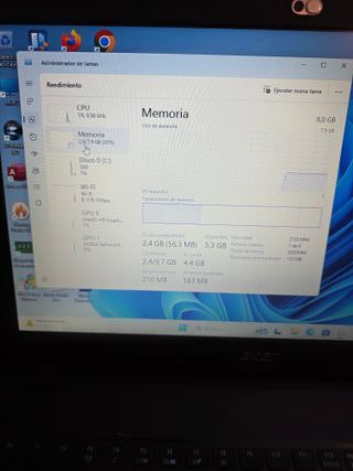 Ordenador portátil i5 SÉPTIMA GENERACIÓN, 8RAM