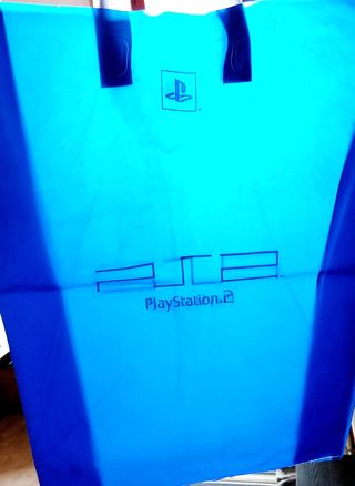 PS2 envelope bag PlayStation 2 busta pubblicitaria