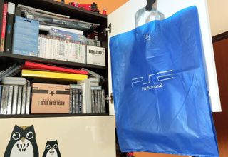 PS2 envelope bag PlayStation 2 busta pubblicitaria