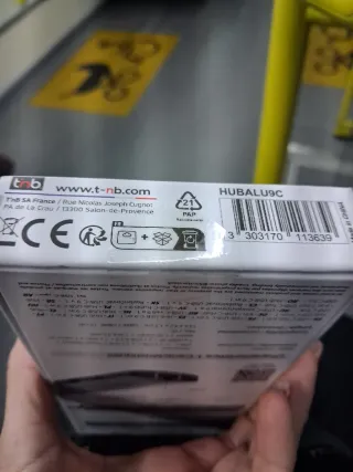 Cargador batería externa Hub USB-C 9 en 1 TNB.