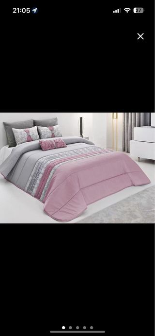 Edredones2 +2cortina terciopelo