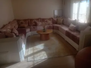 Salón Marroquí Beige y Rosa