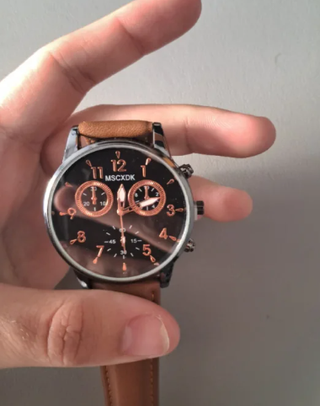 Reloj MSCXDK Negro Marrón