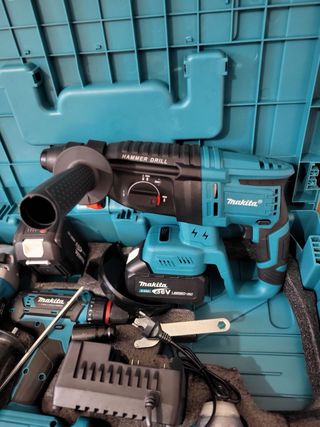 Makita 4 en 1 Taladro Percutor y Más
