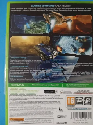 Carrier commando xbox