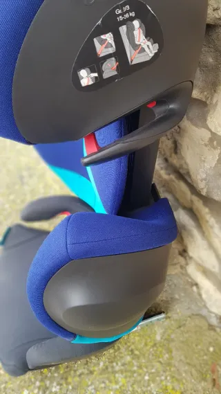 Silla coche Cybex azul y turquesa.venta en persona