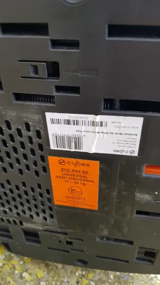 Silla coche Cybex azul y turquesa.venta en persona