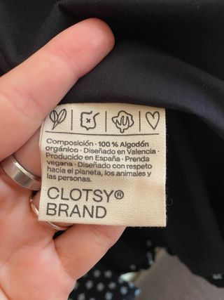 Americana Rocío de pana marca Clotsy Brand