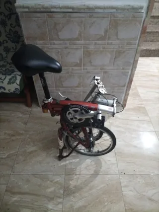 Bicicleta de paseo plegable
