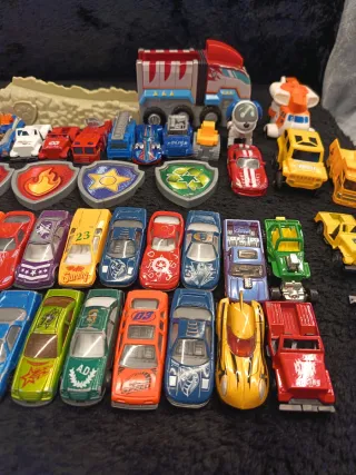 Lote Juguetes Patrulla Canina y Coches