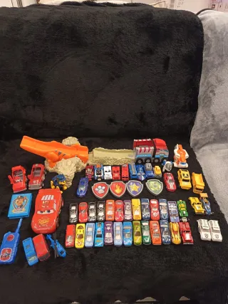 Lote Juguetes Patrulla Canina y Coches