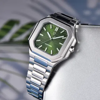 Reloj de Hombre con Esfera Verde