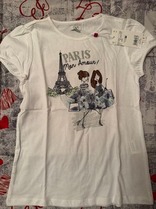 Maglietta OVS bambina Paris Mon Amour