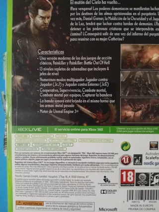 Painkiller Hell & Damnation Xbox 360