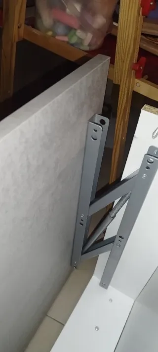 Bisagras abatibles cromadas