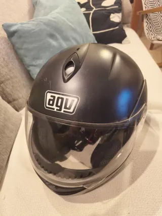 Casco Modular AGV Negro