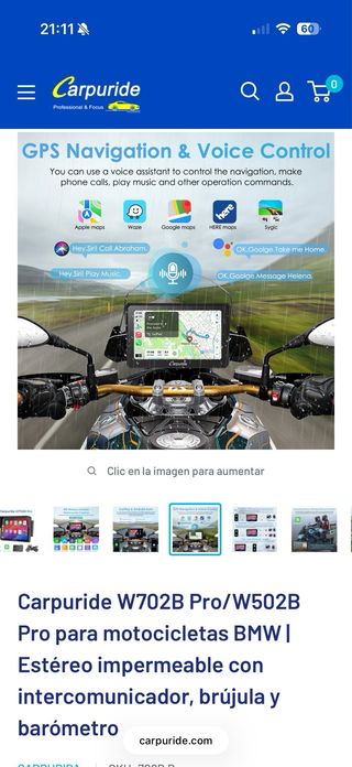 Carpuride W702B Pro para BMW