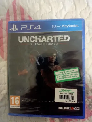 Uncharted: El Legado Perdido PS4