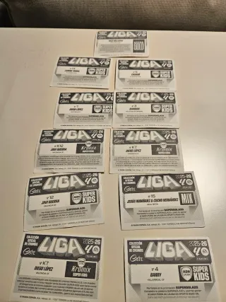 Cromos Liga 25-26 Superkids