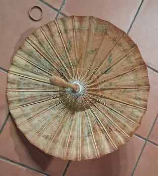 Ombrellino Thailandese Bo Sang Gelso Bambù