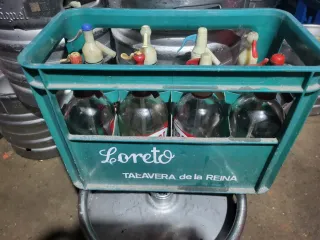 Lote 8 sifones antiguos Pedro Hoyos Guzmán antiguo