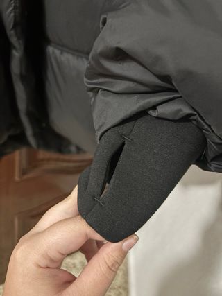 Chaqueta negra acolchada Primark