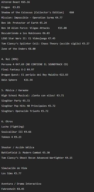 Titulos PS2 en venta individual o por lotes