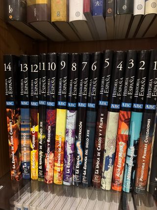 Historia de españa 14 volúmenes