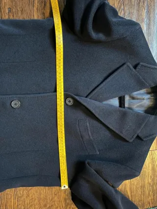 Cappotto Corneliani Collection Blu Taglia 48