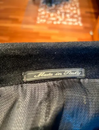 Cappotto Corneliani Collection Blu Taglia 48