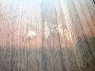 Mesa comedor extensible nogal