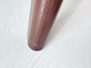 Mesa comedor extensible nogal