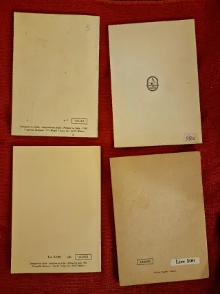 8 Libretti d'Opera Anni '80