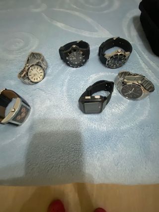 Lote de 6 relojes