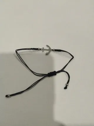 Pulseras Plata y Negro