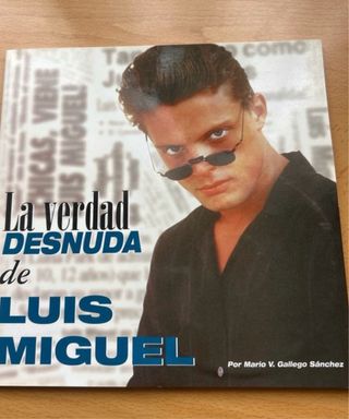 Libro La Verdad Desnuda de Luis Miguel