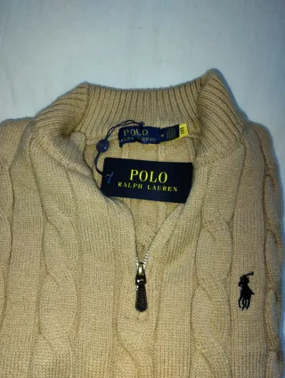 Jersey Polo Ralph Lauren Beige Talla M