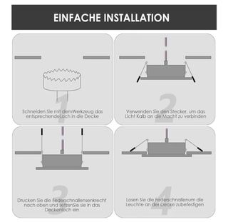 Foco LED Empotrable Dimmable 7W (Pack 6)