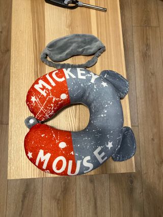 Cuscino da viaggio Mickey Mouse