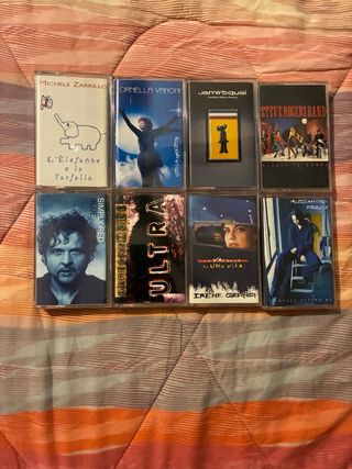 LOTTO 8 MUSICASSETTE RARISSIME