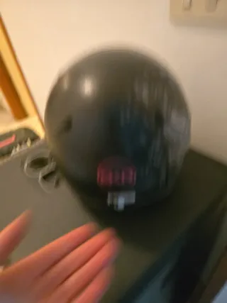 Casco scooter BKR nero con visiera