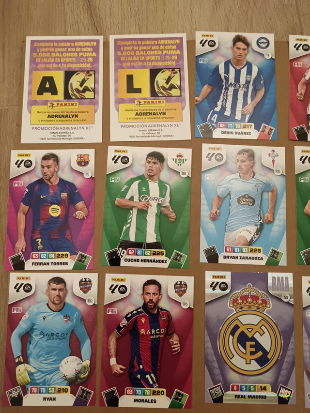 Cromos Adrenalyn XL 25/26