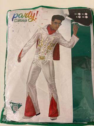 Disfraz Elvis Presley Adulto Talla XL