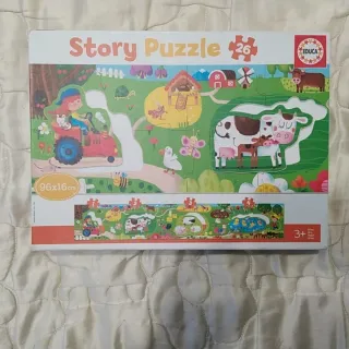 Puzzle Educa Story 96x16cm 26 piezas