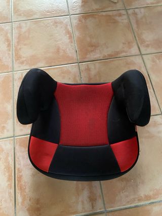 Alzador coche infantil negro y rojo