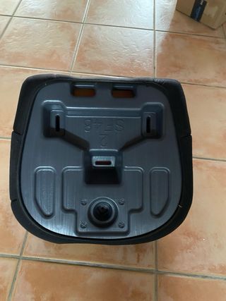 Alzador coche infantil negro y rojo